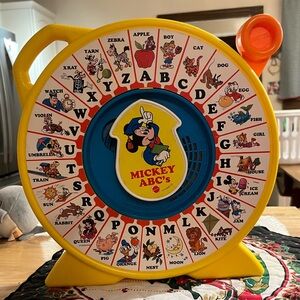 Vintage Mattel Mickey Mouse toy